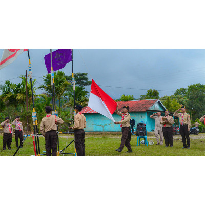 Gerakan Pramuka Santri di Bumi Perkemahan Sibolangit
