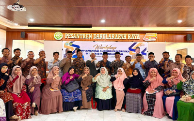 Workshop Implementasi Kurikulum Merdeka Guru MTs Darularafah